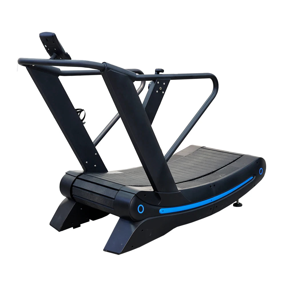 Hot Sales Gym Fitness Equipment Commercial Curve Treadmill Non- Motorized Curved Treadmill Hot Sales Gym Fitness Equipment