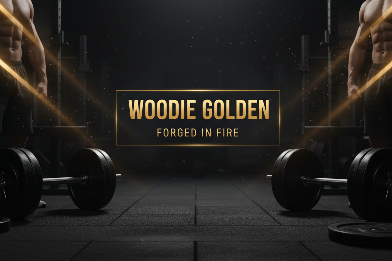 Woodie Golden Brand Banner